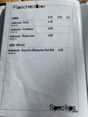 Belgian Beer III at SpecOps Network in Muenster