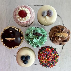 Not my photo but they're this pretty. at Mia Bella Cupcakes in Arcata