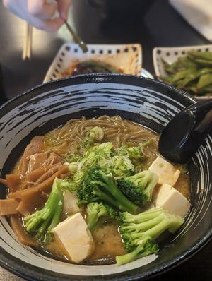 Vegan tantan ramen at Shinjuku Ramen in Las Vegas