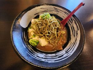 Vegan Miso Ramen at Shinjuku Ramen in Las Vegas