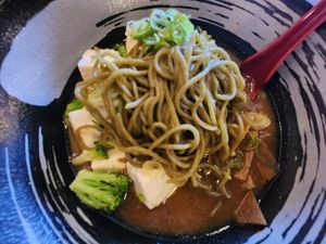 Vegan Miso Ramen at Shinjuku Ramen in Las Vegas