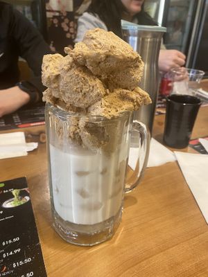  Vegan whipped coffee  at Shinjuku Ramen in Las Vegas