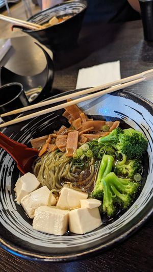Vegan Shoyu Ramen at Shinjuku Ramen in Las Vegas