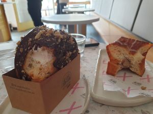 Interior at Croix Croissant in Flemington