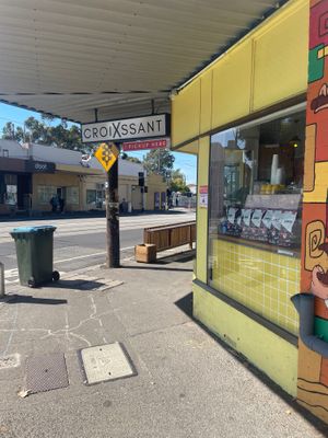 Shop front  at Croix Croissant in Flemington
