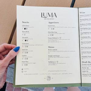   at Luma Riverfront Bar & Eatery in Petaluma