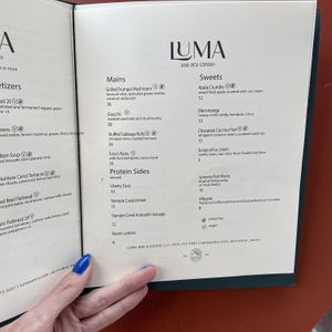   at Luma Riverfront Bar & Eatery in Petaluma