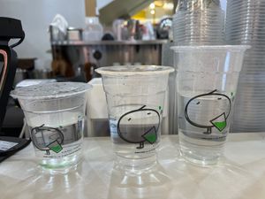 Cup Sizes at Kamu Kamu in Bangkok