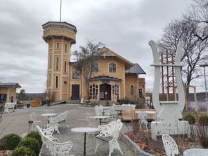 The cafe at Konditori Lyran in Stockholm