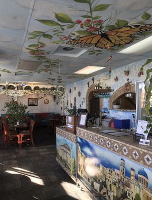 Inside  at Opa Opa Greek Restaurant in Rochester