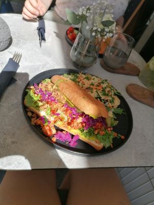 BBQ Ciabatta at greenhouse Café & PopUp in Esslingen