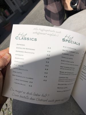 Hot drinks    at greenhouse Café & PopUp in Esslingen