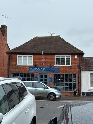 27 May 2025
The shop front of where the cafe is to be found at the back of the shop at Nutmeg + Thyme in Burford
