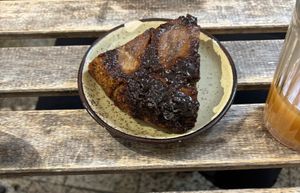 27 May 2025
It doesn't matter what order I add the pics they always come out of sequence lol. This is the banana cake at Nutmeg + Thyme in Burford