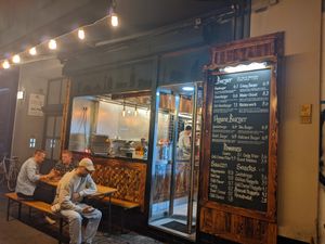 Outside of Burgerkette. at Burgerkette in Berlin