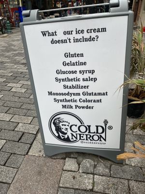 Very nice neighborhood and friendly staff that clearly understands veganism. They speak English!   at Cold Neron  in Istanbul