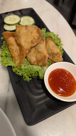 Fried dumplings at Forever Cafe - 啡你寞属 in Segamat