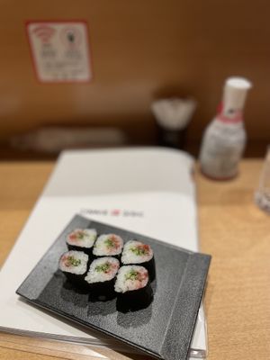 Menu   at Itamae Sushi Shimbashi in Tokyo