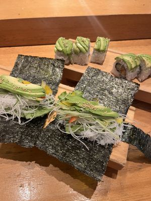   at Itamae Sushi Shimbashi in Tokyo