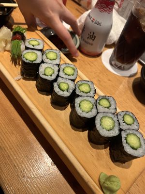   at Itamae Sushi Shimbashi in Tokyo