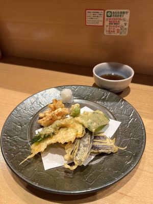   at Itamae Sushi Shimbashi in Tokyo