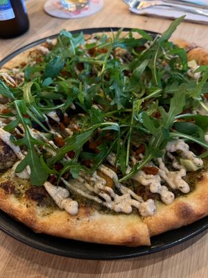 Pesto  at Virtuous Pie in Cologne