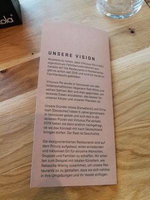  at Virtuous Pie in Cologne