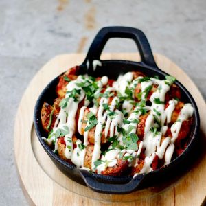 Patatas Bravas at Virtuous Pie in Cologne