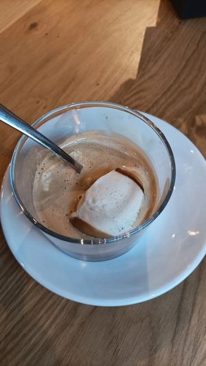 Affogato at Virtuous Pie in Cologne