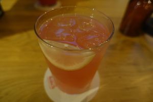 hausgemachte Limonade Rose at Virtuous Pie in Cologne