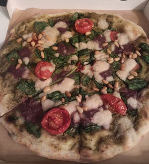 Pizza (to go) at Virtuous Pie in Cologne