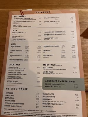 Drinks  at Virtuous Pie in Cologne