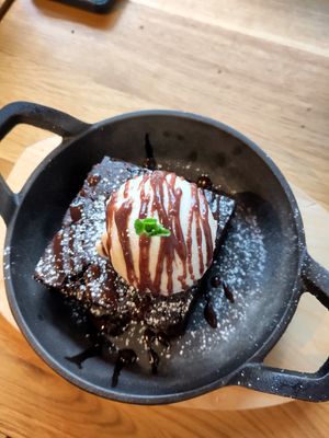 Brownie 😍 at Virtuous Pie in Cologne