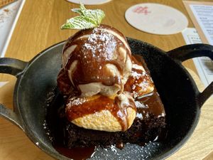 Brownie with Marshmallow  at Virtuous Pie in Cologne