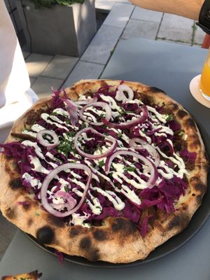 Döner Pizza 🍕   at Virtuous Pie in Cologne