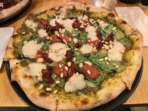 Ultraviolet Pizza  at Virtuous Pie in Cologne