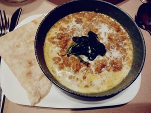 Dahl di lenticchie at L'Aia in Mezzana