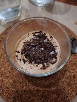 Mousse di arachidi at L'Aia in Mezzana