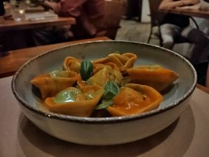 Cappellacci fatti in casa at L'Aia in Mezzana