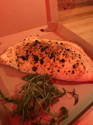 Calzone  at El Vato Loco in Barcelona