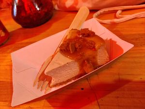 Cheesecake at El Vato Loco in Barcelona