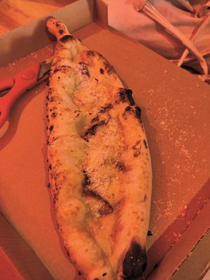 Cheesy garlic bread at El Vato Loco in Barcelona