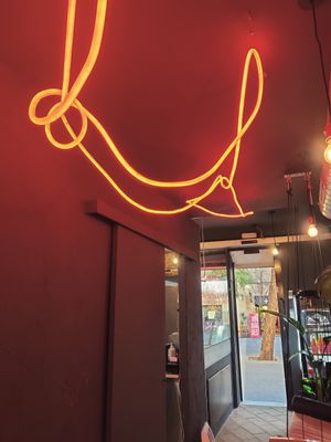 Front door at El Vato Loco in Barcelona