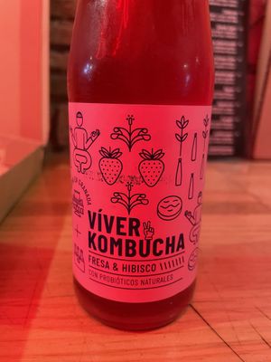 Kombucha  at El Vato Loco in Barcelona