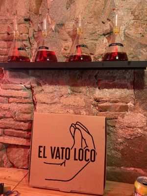 Spicy oils  at El Vato Loco in Barcelona