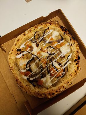 Big Lebanowski pizza at El Vato Loco in Barcelona