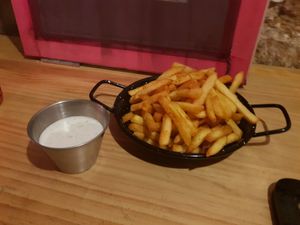 Cajun fries at El Vato Loco in Barcelona
