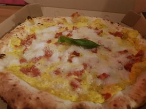 Carbonara at El Vato Loco in Barcelona