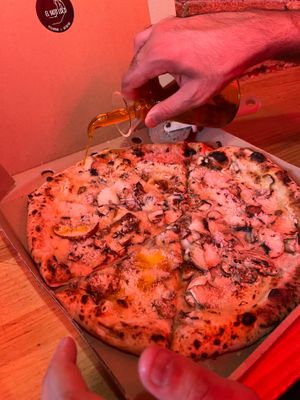 Fungi best one I’ve had!  at El Vato Loco in Barcelona