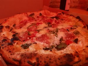 Open Calzone (sorry regular Calzone) at El Vato Loco in Barcelona